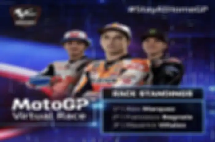 Seri MotoGP Virtual Race dimenangkan adik Marc Marquez.