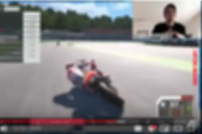 Alex Marquez jadi yang tercepat tetapi kalah fastest lapnya dari pembalap e-sport asal Indonesia