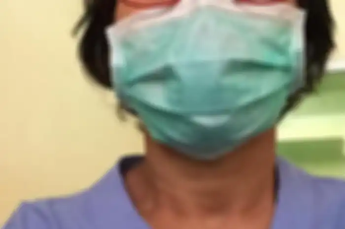 Salah satu pasien Covid-19 asal Surabaya yang dinyatakan sembuh, Christina.