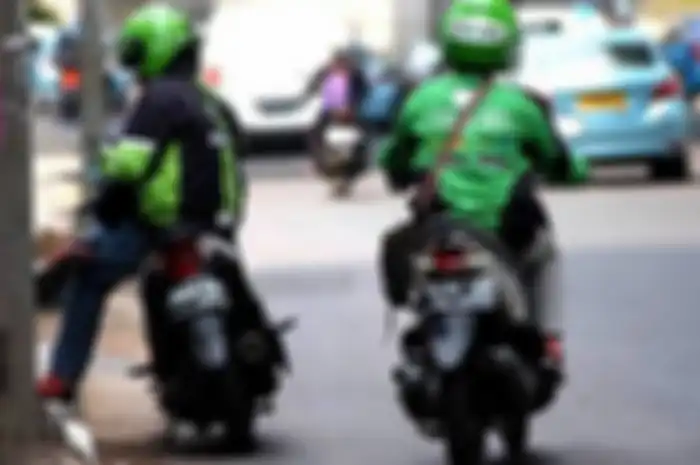 Ilustrasi driver ojol, masih banyak debt collector tagih motor kreditan.