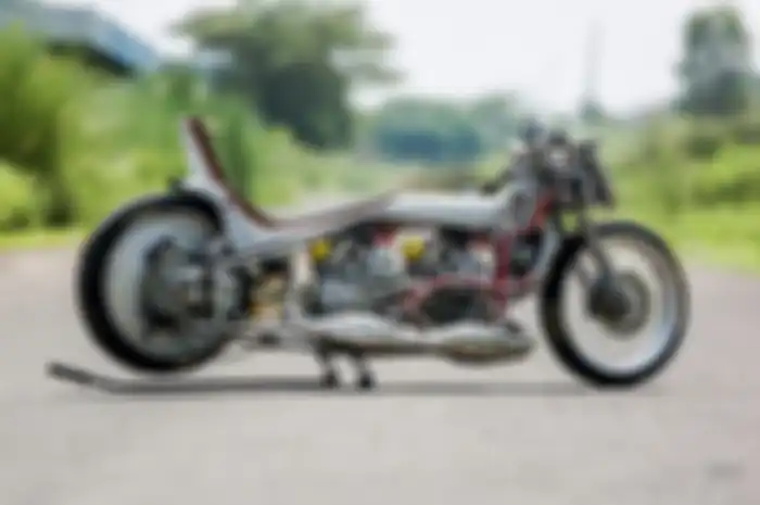 Sadis, Kawasaki Ninja R modifikasi gendong 2 mesin sekaligus