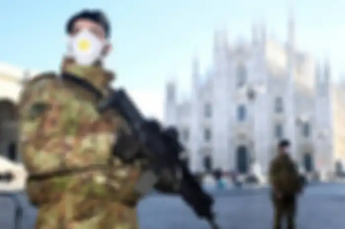 Pemerintah Italia menyatakan telah meratakan kurva Covid-19.