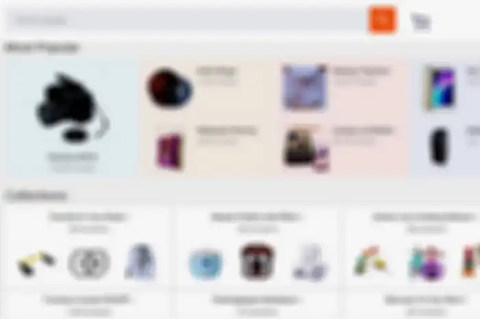 Tampilan Situs Belanja Lazada