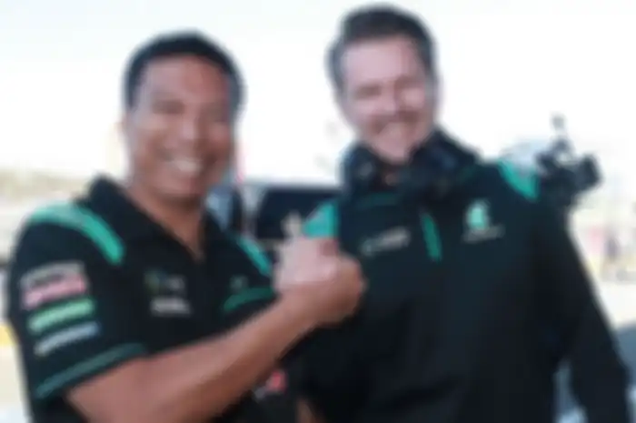 Razlan Razali (kiri) musim ini lebih serius sebagai Team Principal Sepang Racing serelah memilih berhenti sebagai CEO Sepang International Circuit, (8/4/2020)