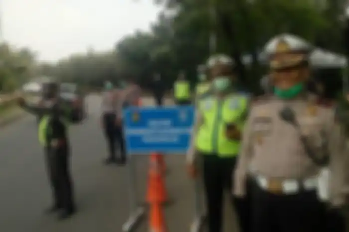 Ilustrasi check point PSBB