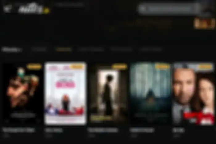 Tampilan situs streaming film nites tv