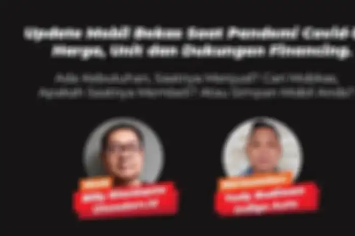Ngobrol Virtual #Ngovi, Bikers yang Mau Jual-Beli Mobil Bekas di Tengah Pandemi Virus Corona musti ikutan