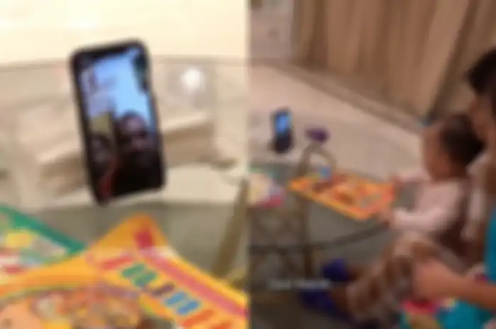 Keluarga Ruben Onsu video call dengan ayah kandung Betrand Peto di NTT, Ferdy Peto.