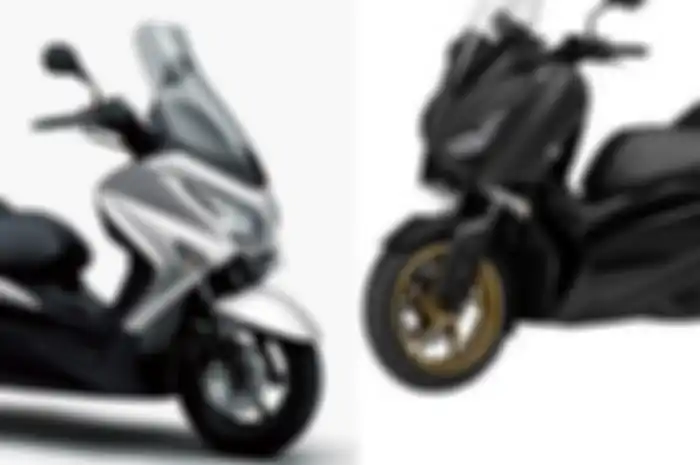 Suzuki Burgman dan Yamaha XMAX