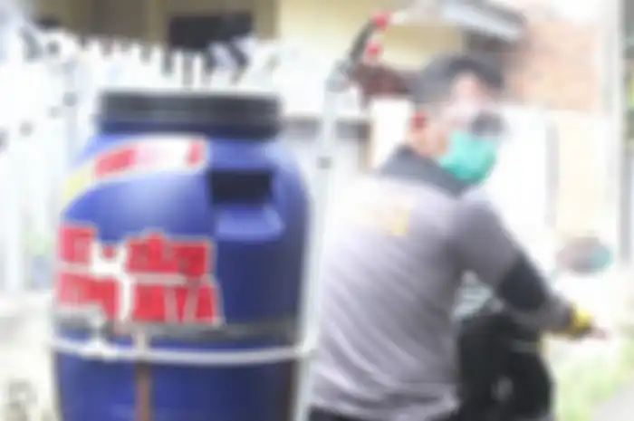 Modifikasi Honda Beat ala Water Cannon cegah virus corona  