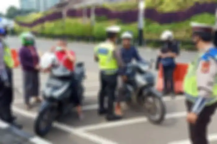 Check poin PSBB di Bekasi