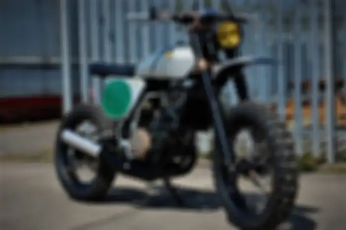 Tampangnya dibuat seperti Honda CR250M Elsinore