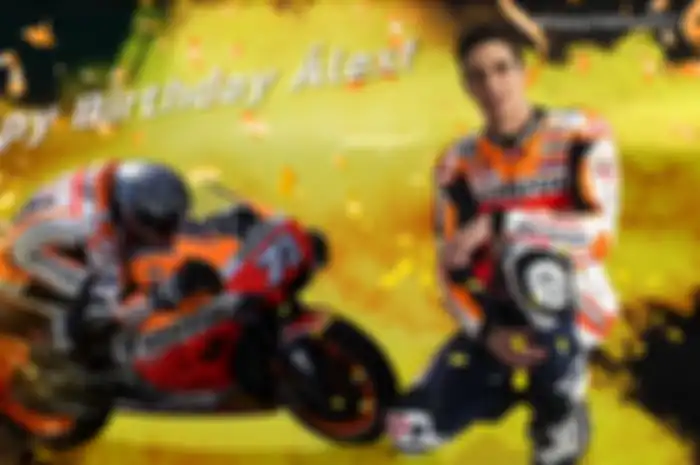 Ucapan HUT ke-24 untuk Alex Marquez disampaikan media sosial Box Repsol sampil menaikkan tanda pagar #Happy25BDayAM73