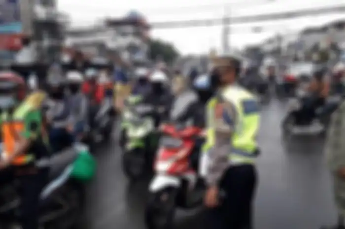 Ilustrasi Pemeriksaan petugas di check point PSBB di Bogor tidak memeriksa SIKM saat menuju Jakarta