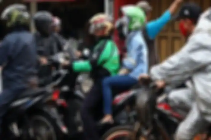 Ilustrasi driver ojek online. Asosiasi Ojek Online Terbitkan Protokol Kesehatan, Bawa Helm Sendiri dan Partisi Akrilik di Motor 