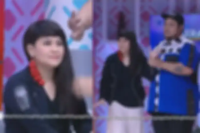 Penampilan Mitha The Virgin saat didandani dengan gaya feminim