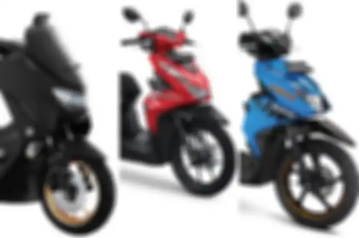 Ilustrasi motor matic
