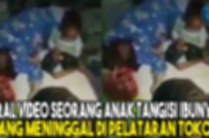 Bayi tangisi jenazah ibunya yang meninggal mendadak.