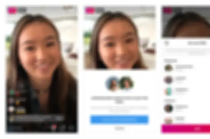 Ilustrasi live instagram