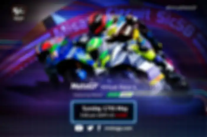 MotoGP Virtual Race VI kembali diadakan akhir pekan ini, Minggu (17/5/2020). Kabar serunya Valentino Rossi kembali ikut balapan virtual MotoGP