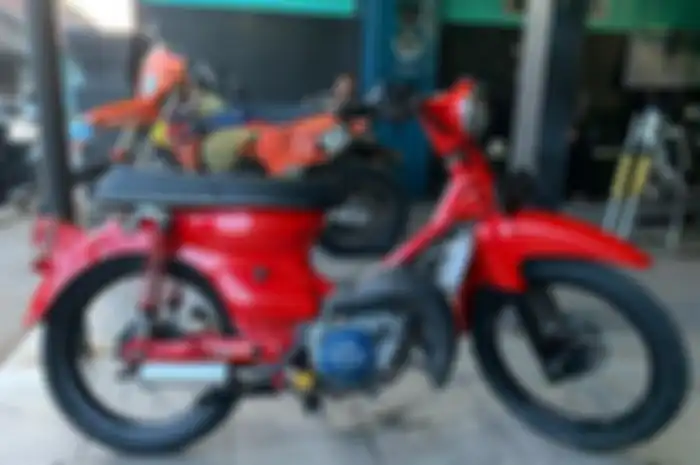 Honda C70 supercub swap mesin SE Yamaha YZ85