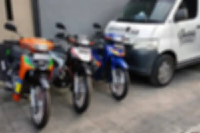 Gustole Garage dikenal jago restorasi Suzuki Satria 120R