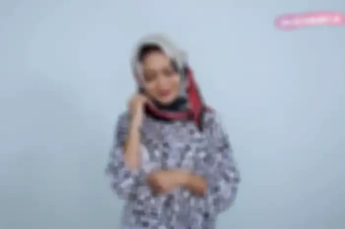 Hijab printing motif stylish untuk silaturahmi online