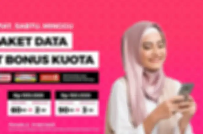 Promo gratis kuota internet Smartfren menjelang Hari Raya Idul Fitri.
