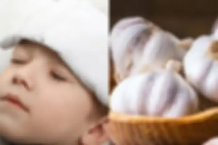 Obat penurun panas alami untuk bayi dengan cara tradisional, seperti menggunakan bawang putih, chamomile, peppermint.