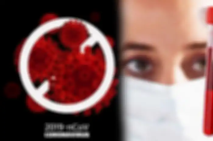 Ilustrasi penyebaran virus Corona