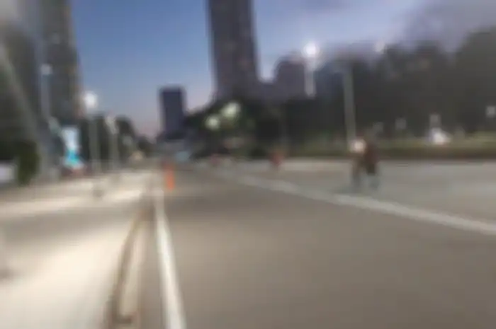 4.000 Personel Gabungan Amankan Malam Takbiran, Tidak Ada Konvoi Motor Lakukan Takbiran Keliling Di Jakarta Jalanan sepi