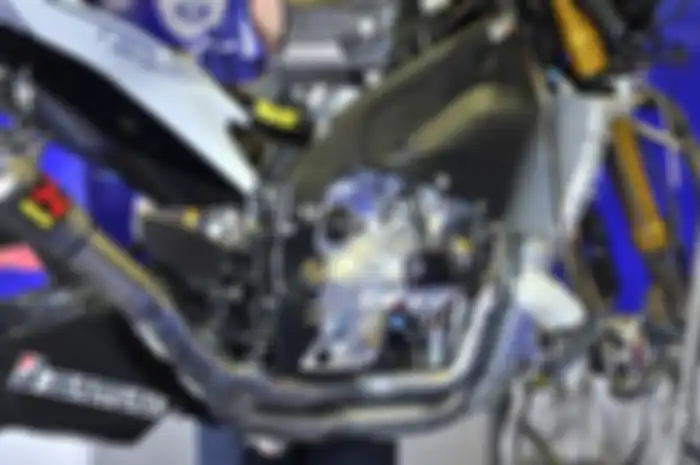 Ilustrasi Mesin MotoGP Yamaha