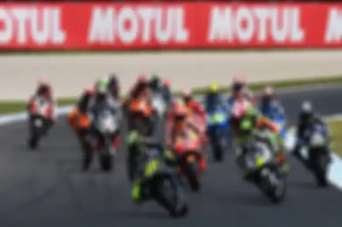 Ilustrasi. Balapan MotoGP disaranin pakai penonton palsu, ini balasan menohok Dorna Sports.