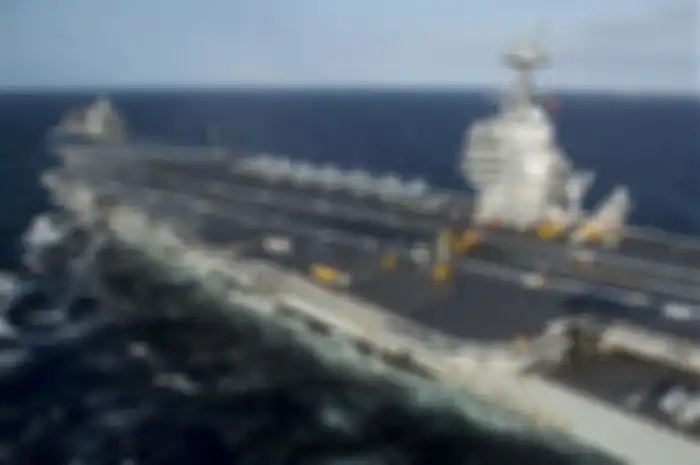 Kapal Induk China Shandong siap melawan kapal perang andalan Amerika Serikat USS Gerald R Ford