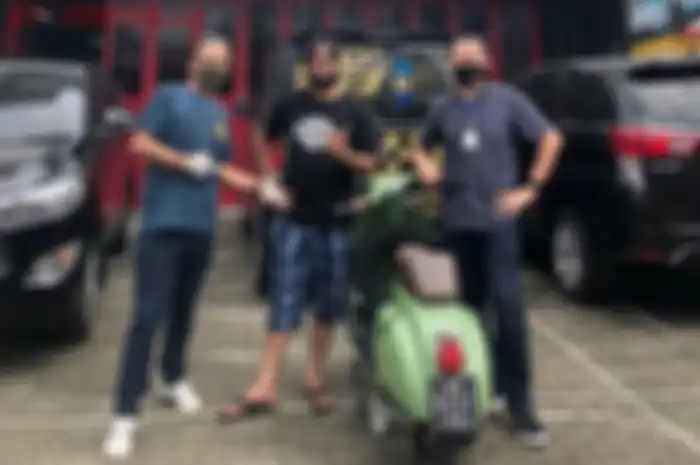Fokus di upgrade performa, modifikasi Vespa PTS milik sultan Andre Taulany tembus Rp 55 juta, bro.