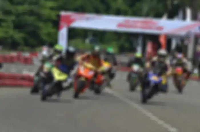 Ilustrasi balap road race. Bupati Lumajang akan bangun sirkuit baru untuk balap motor.