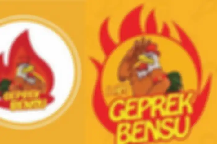 Logo Geprek Bensu dan I am Geprek Bensu
