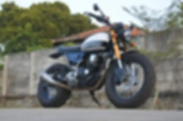 Ilustrasi. Motor custom bebas kena tilang bisa lakukan uji tipe motor, simak syaratnya!