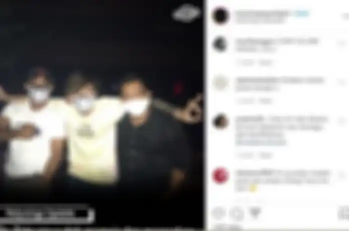 Postingan instagram Holywings, dimana dr Tirta terlihat disana