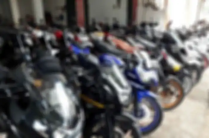 Ilustrasi dealer motor bekas.