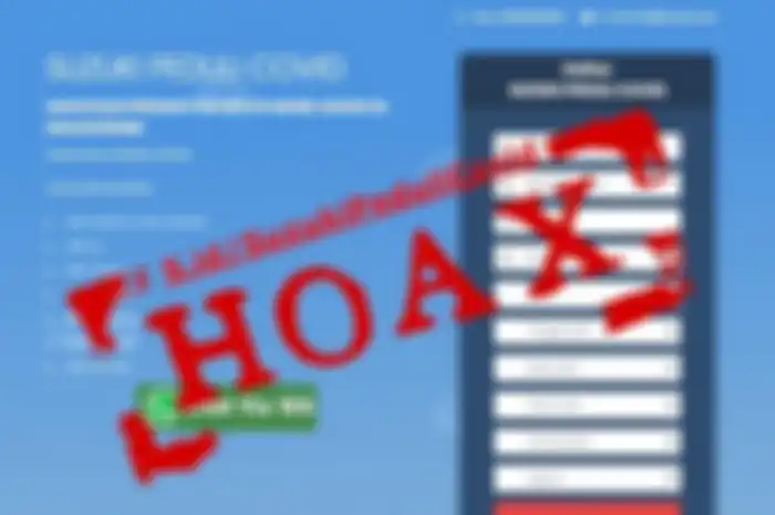 Beredar melalui pesan berantai (broadcast message) mengatas namakan PT Suzuki Indomobil Sales (SIS) melalui tautan situs s.id/SuzukiPeduliCovid merupakan informasi Hoax mengenai program Suzuki Peduli Covid