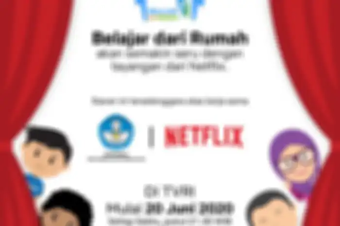 'Belajar dari Rumah' bersama Kemdikbud dan Netflix di TVRI