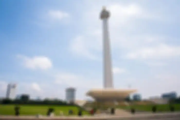 Ilustrasi kawasan Monas. Catat, Motor Berknalpot Brong Dilarang Melintasi Kawasan Monas