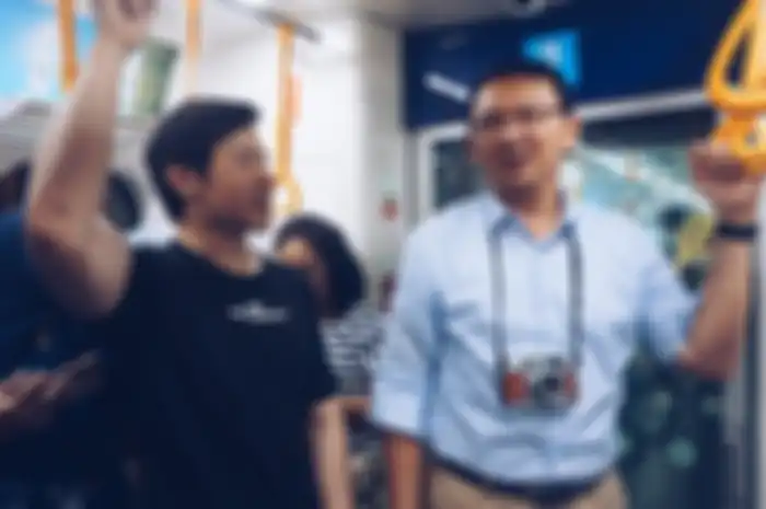 Ahok dan Nicholas Sean.