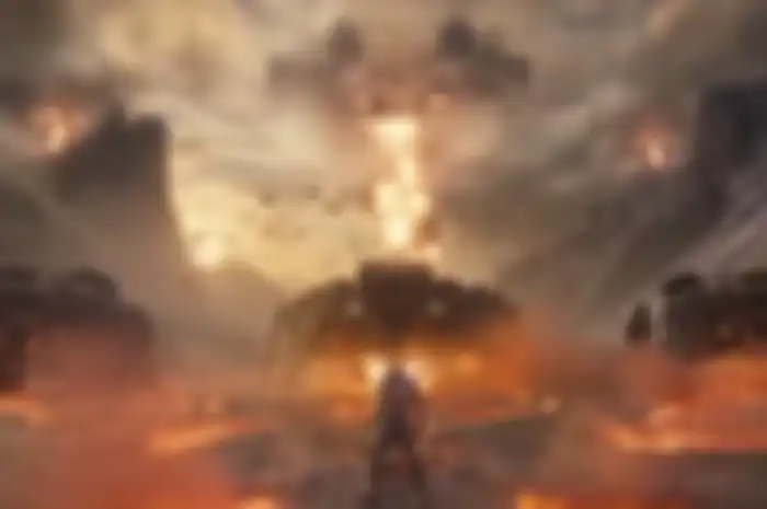 Darkseid di teaser film Justice League versi Zack Synder.