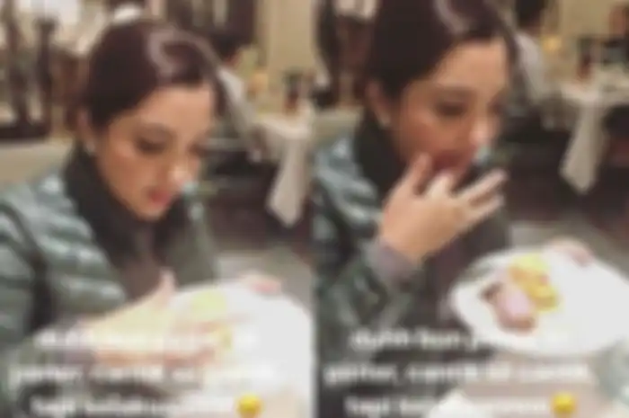 Aurel Hermansyah sampai geleng kepala syok lihat kelakuan Ashanty saat makan di restoran mahal