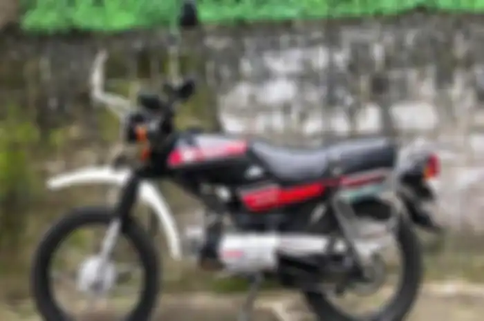 Berubah jadi motor trabasan, Honda Win mendadak macho.