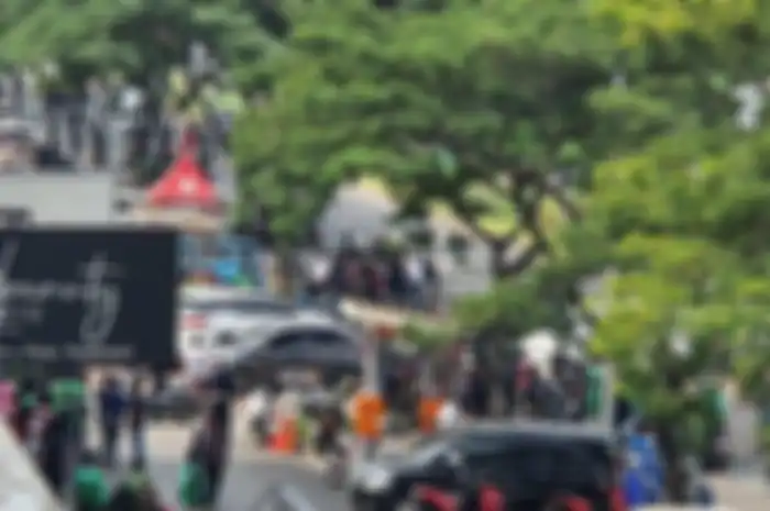 Suasana Green Lake City, Cipondoh, Kota Tangerang pada Minggu (21/6/2020) siang. 