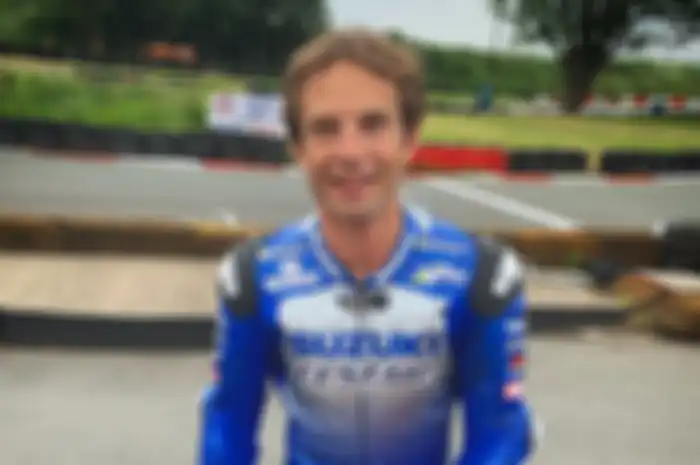 Sylvain Guintoli ogah dibilang gabut langsung jalani sesi pengetesan motor MotoGP Suzuki di sirkuit Misano sekaligus bantu persiapan Alex Rins dan Joan Mir musim ini