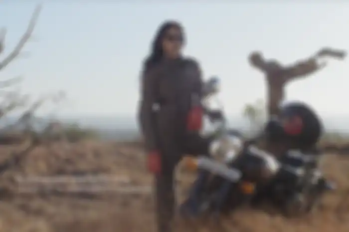 Ilustrasi Lady bikers